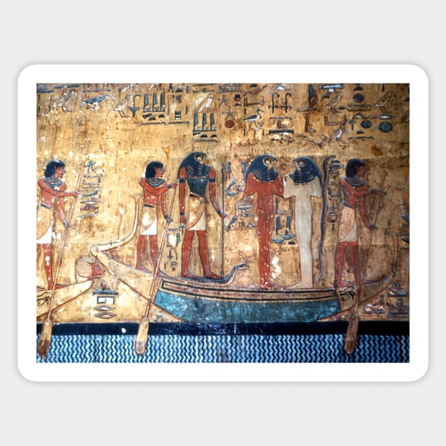 Tomb of Seti I, Egypt Sticker by Carole-Anne